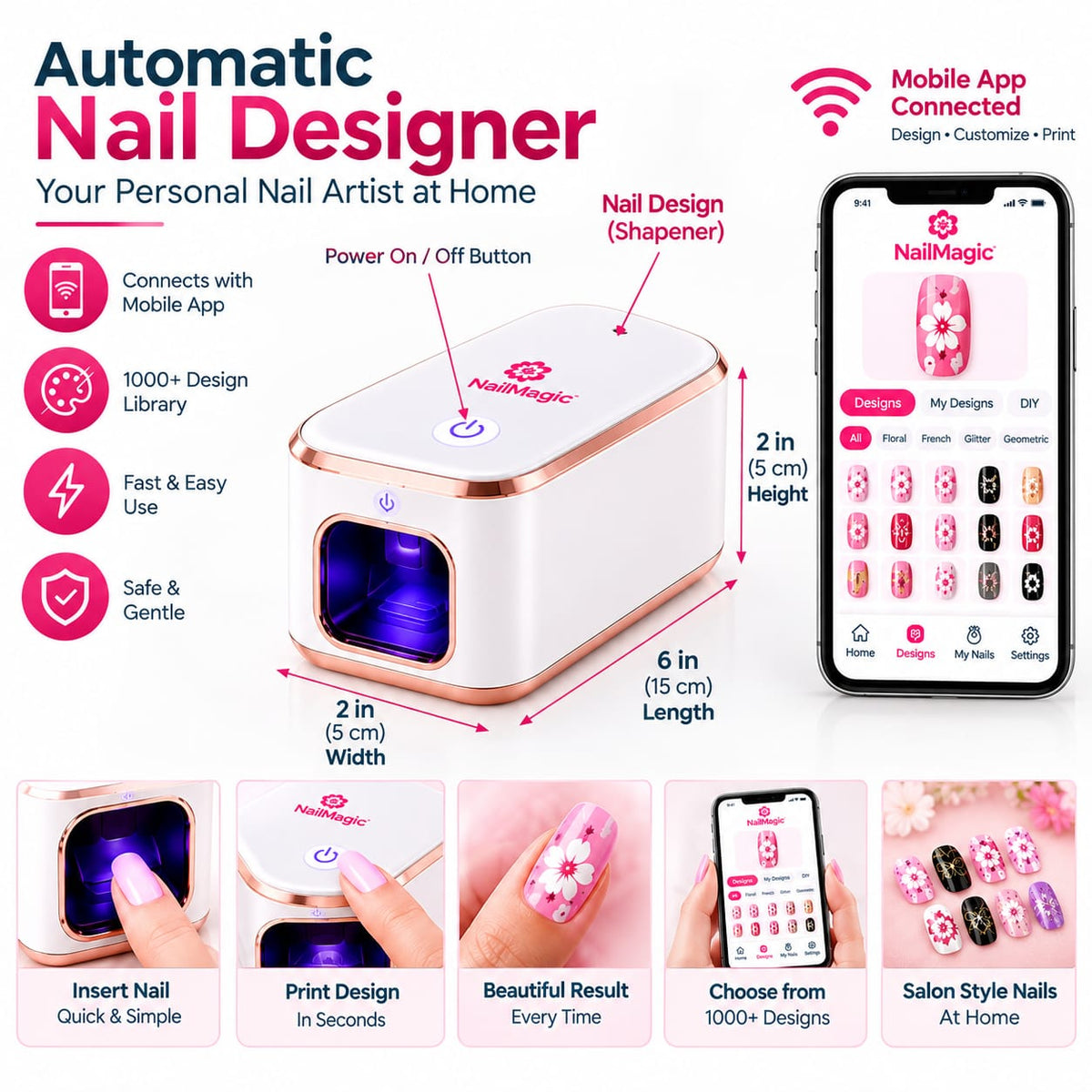 Automatic Nail Designer – Smart Nail Art Printer