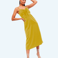 Slim dress linen style