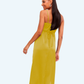 Slim dress linen style