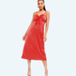 Slim dress linen style