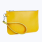 Clutch with wrist strap