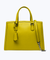 Leather tote bag