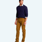 Demi-season denim trousers