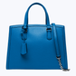 Leather tote bag