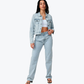 Light blue denim jacket