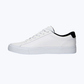 White leather sneakers