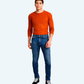 Worn stylish jeans