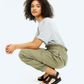 High waist trousers