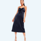 Slim dress linen style