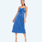 Slim dress linen style