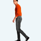 Worn stylish jeans