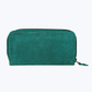 Leather zip around wallet