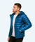 Satin padded jacket