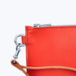 Clutch with wrist strap