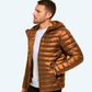 Satin padded jacket