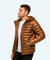 Satin padded jacket