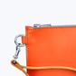 Clutch with wrist strap