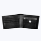 Rough leather wallet