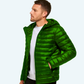 Satin padded jacket