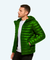 Satin padded jacket