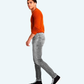 Worn stylish jeans