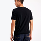 Black t-shirt with print
