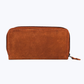 Leather zip around wallet