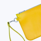 Clutch with wrist strap