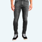 Worn stylish jeans