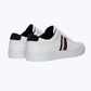 White leather sneakers