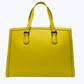 Leather tote bag