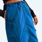 Long cargo skirt