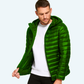 Satin padded jacket