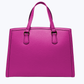 Leather tote bag