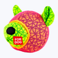 Bear toy with squeaker