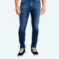 Worn stylish jeans