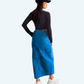 Long cargo skirt