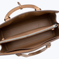 Leather tote bag