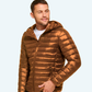 Satin padded jacket