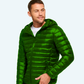 Satin padded jacket