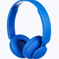 Electric blue headset