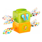 Pyramid flower toy
