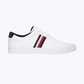 White leather sneakers
