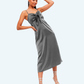 Slim dress linen style