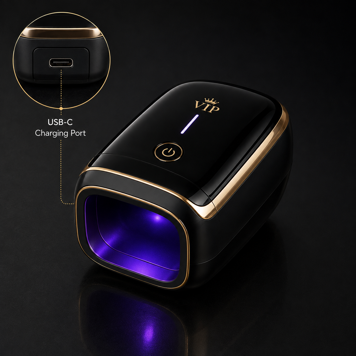 VIP Nail Art Pro – Mini Automatic Nail Art Printer with Smart App Control
